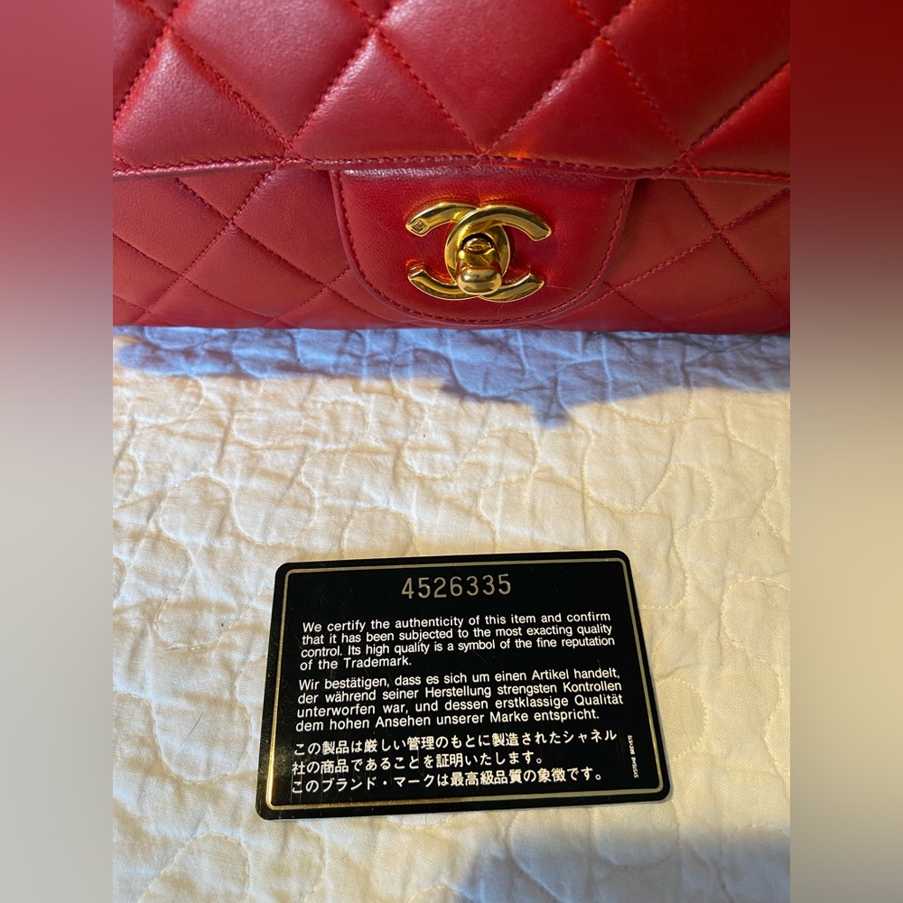 CHANEL Double Sided Flap Quilted Leather Handbag - Picture 15 of 16